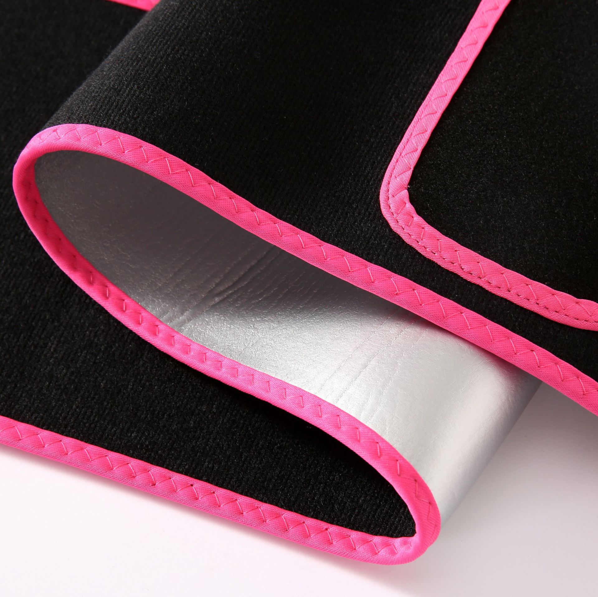 Silver Ion Sports Bursting Sweat Collapment Belt Body Shaping Running Fat Burning Yoga Waist Protection Sweat Bodybuilding Sweat Belt