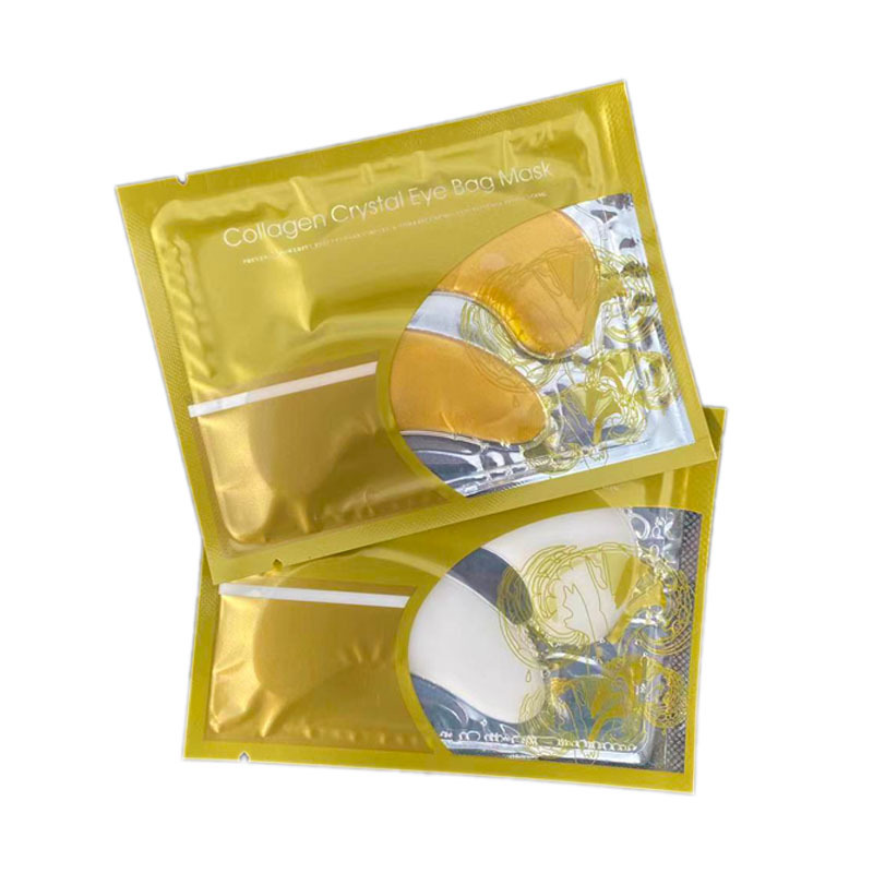 Cross-border e-commerce foreign trade English gold eye mask eye mask moisturizing eye crystal eye mask wholesale