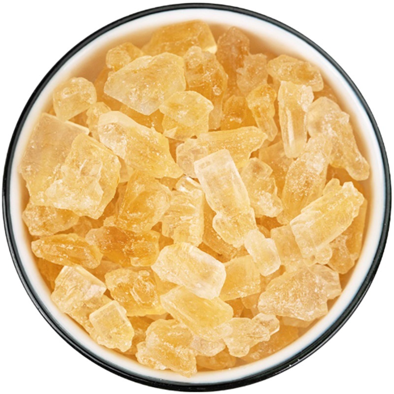 Wenkang Exclusive/Yellow Rock Sugar Guangxi Specialty Pure Sugar Cane Old Rock Sugar Large, Medium and Small Rock Sugar Cubes