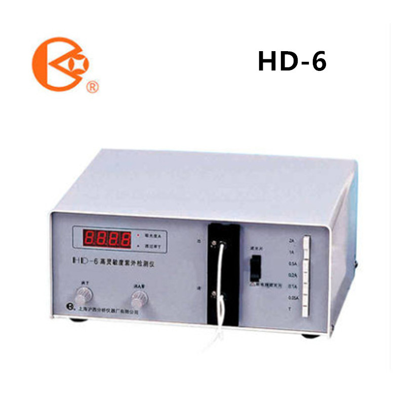 Цифровой дисплей четырехволнового УФ-детектора Шанхай Хуси Hd-3, высокочувствительный УФ-детектор Hd-6