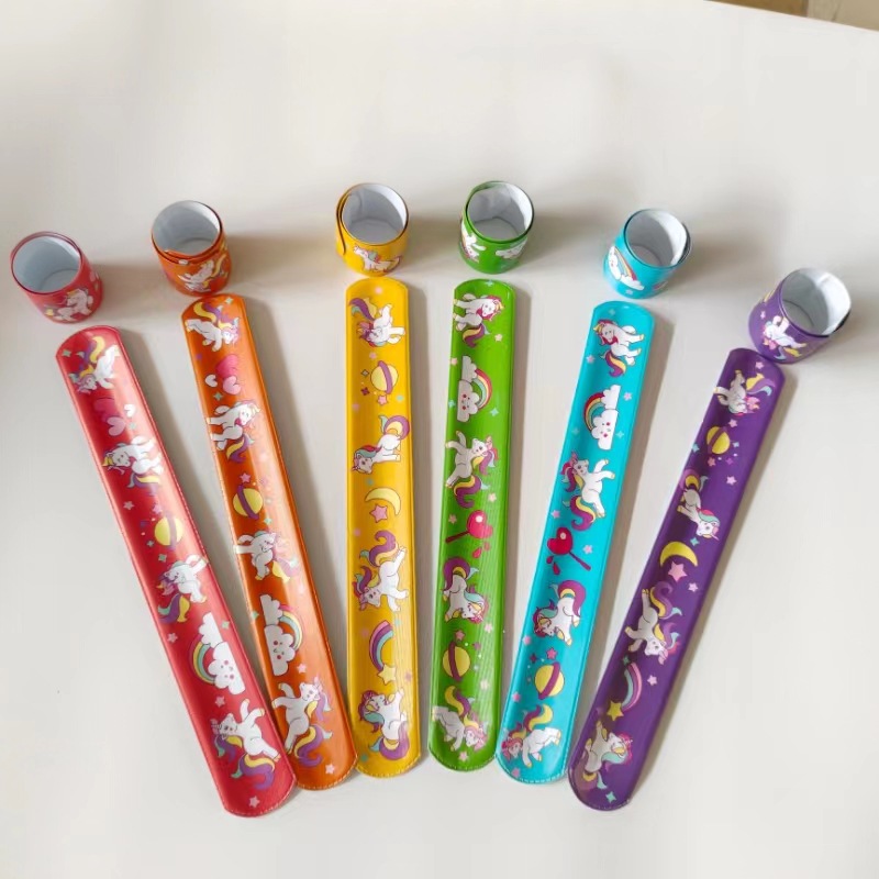 Новый единорог, ПВХ, кольцо, браслет, детская мультяшная игрушка, в наличии, оптовая продажа