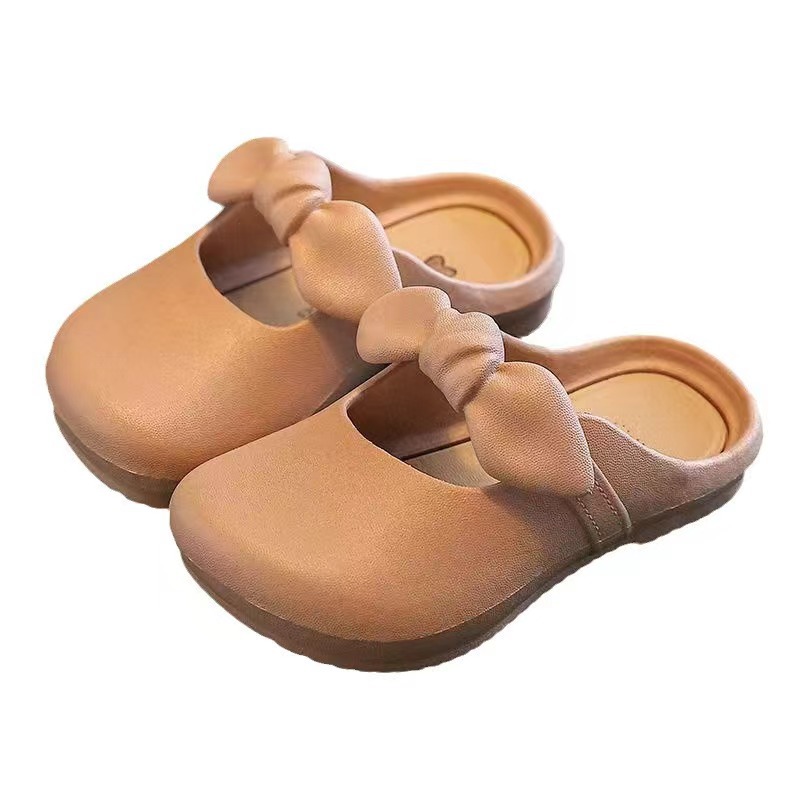 Six children's toe shoes girls new summer cute ballet butterfly home outside wear girls princess sandals wholesale
