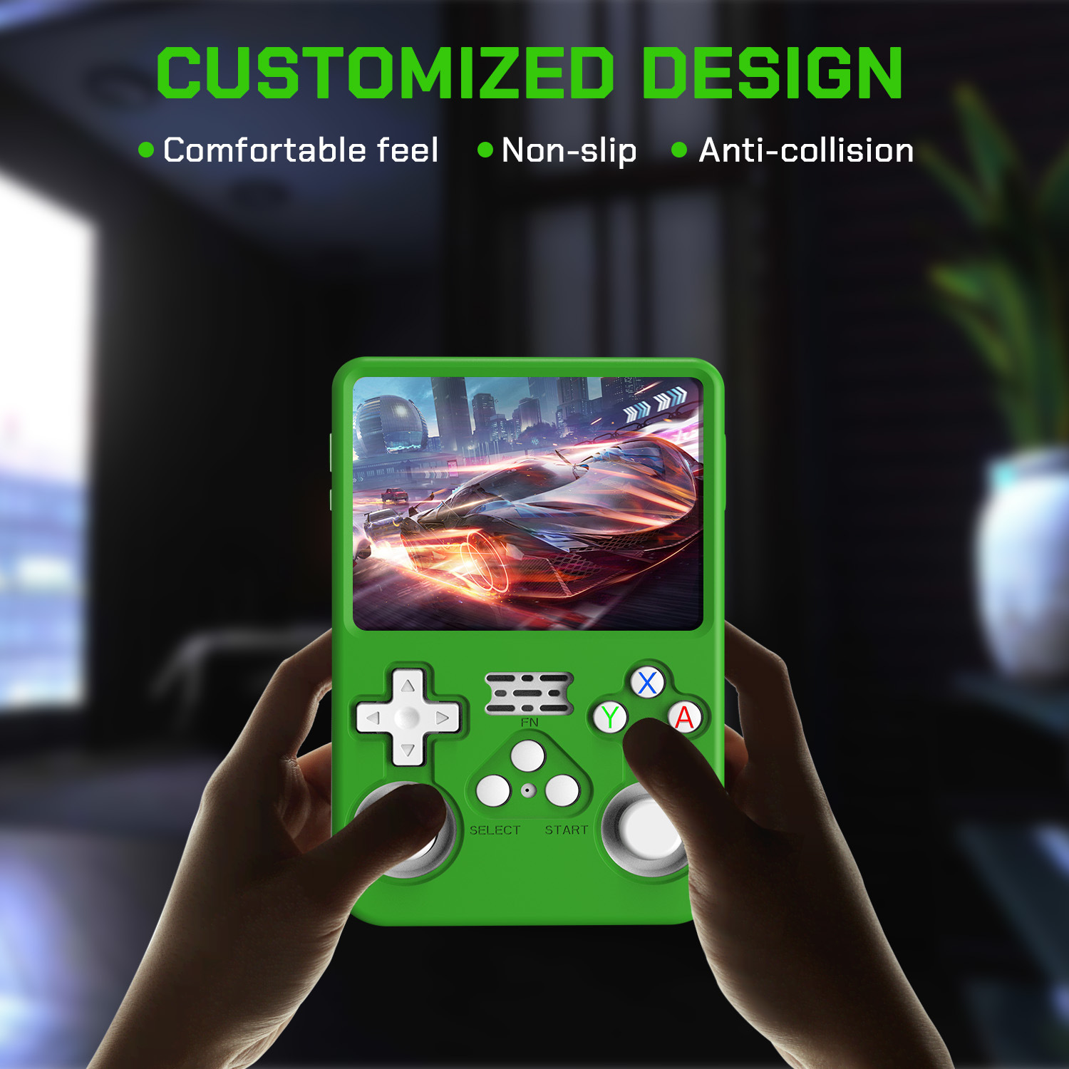 Suitable for R36S Handheld Game Machine Convenient Silicone Storage Home Game Machine Protective Cover Handheld Machine