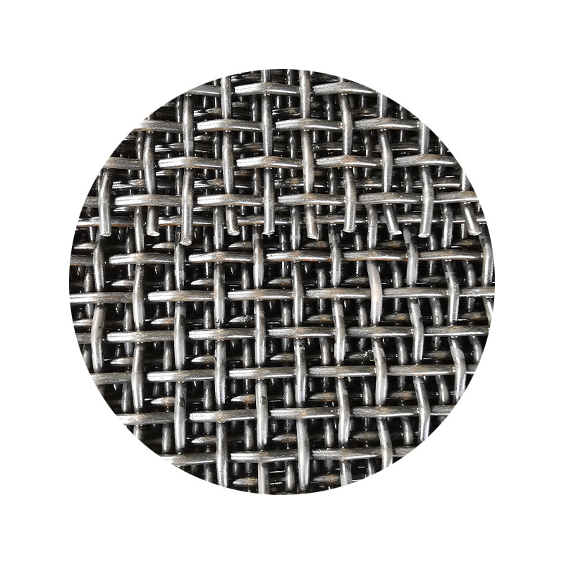 Manganese steel woven screen screen coal yard filter anti-blocking iron wire vibration woven mesh stone graded woven screen