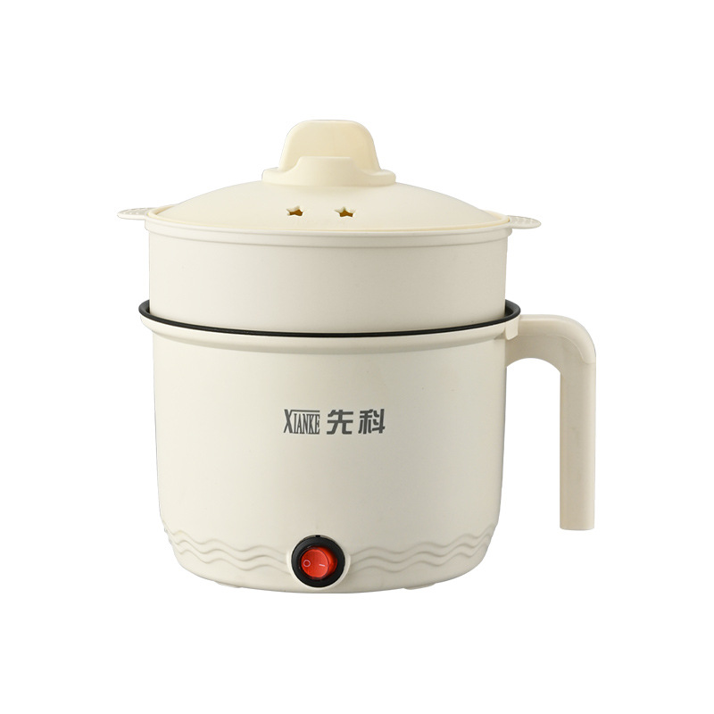 Electric Cooking Pot Dormitory Student Noodle Cooking Non-Stick Pot Multi-Functional Household Electric Hot Pot Small Mini Single Small Electric Pot