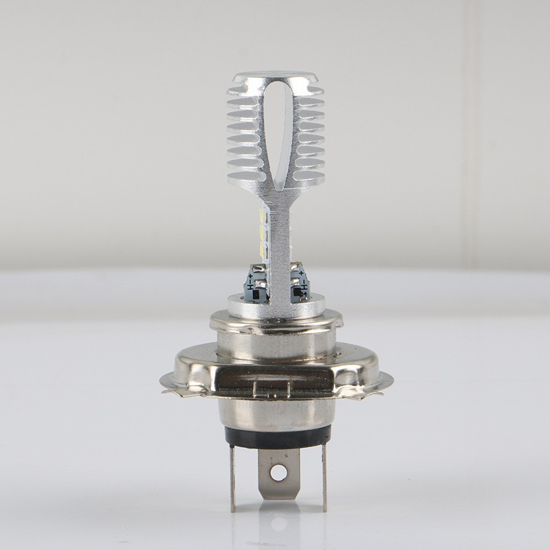 Motorcycle Led Headlight Single Claw P15D H6 H4 Ba20D 2835 12Smd Headlight Car Bulb