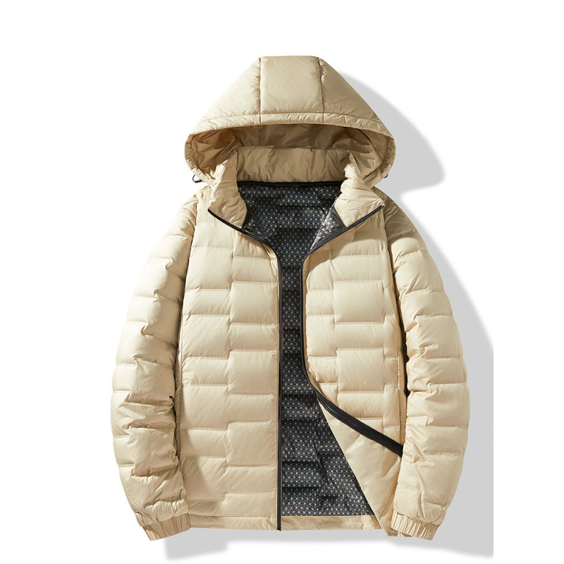 Новая куртка из легкого пуха с графеновой технологией для пар, с капюшоном, легкая, для групповых закупок