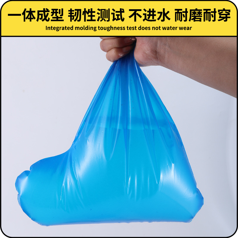 Disposable Children's Shoe Cover Long Outdoor Thickened Dinosaur Printed Shoe Cover Independent Packaging Portable Waterproof Shoe Cover