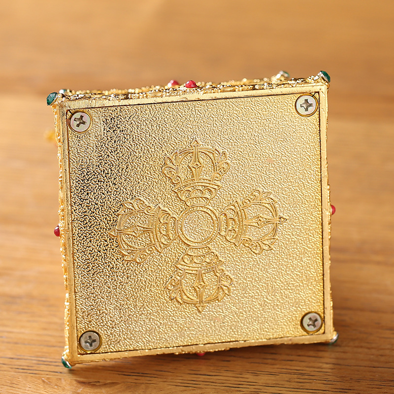 Bofu Crystal Bodhi Pagoda Shirilitar Supplies Household Supplies Opening Shirilitas Transparent Ornaments Gift Box