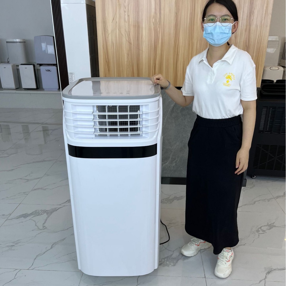 5 л.с. коммерческий мобильный кондиционер, однокомпонентный, без установки, без слива, 4 л.с. промышленный шкаф, экспорт, внутренние продажи