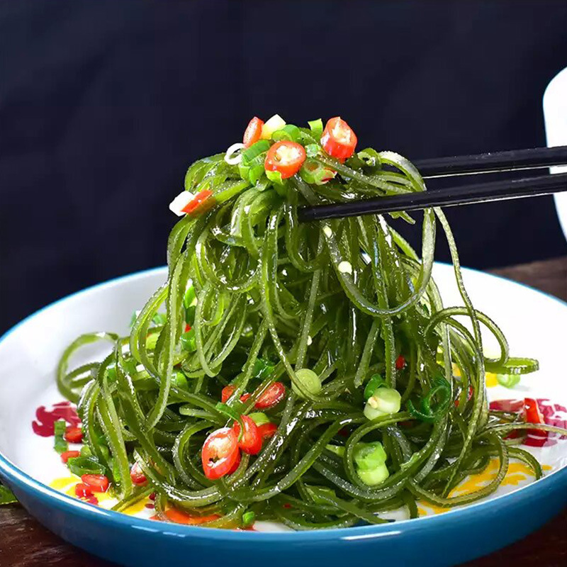 Compressed Kelp Silk Xiapu No-Wash Salad Vegetable Crispy Fresh Soup Convenient 22G/Pack High Foaming Rate Kelp Silk