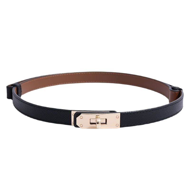 Cross Pattern High-End Retro Elastic Belt Women's Decorative Skirt Belt Women's Dress Versatile Leather