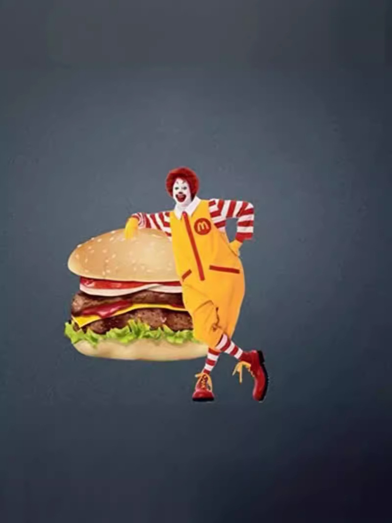 AliExpress McDonald McDonald's Uncle Cos Fancy Dress cosplay Clown Character Welcome Costume