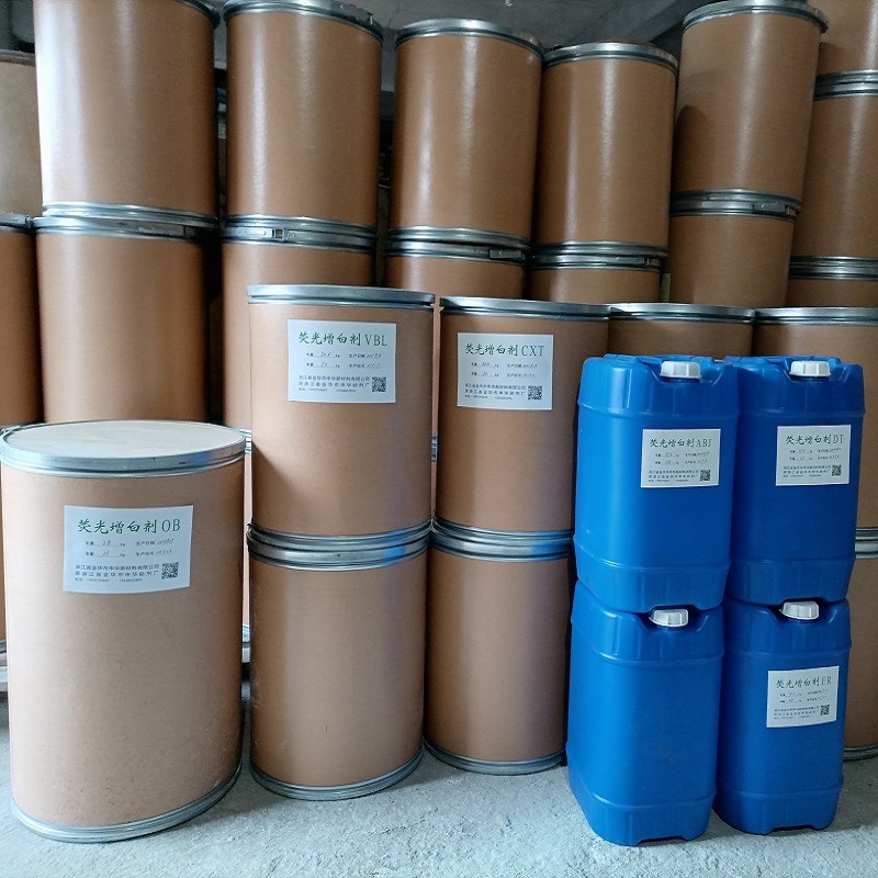 Liquid Fluorescent Whitening Agent Abj Paper Pulp Coating Whitening and Yellowing Bleaching Water Washing Factory Direct Sales Tetrakisulfonic Acid