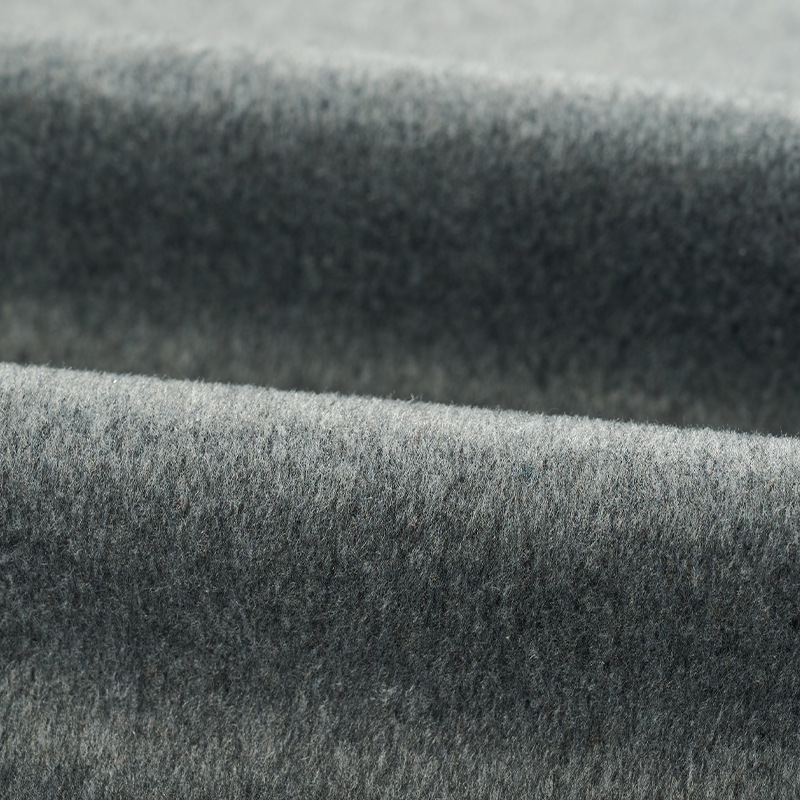 Single-Sided Woolen Fabric Fashionable Women's Outwear Children's Clothing Single-Sided Woolen Fabric 50 Wool 750g Casual Outwear Fabric