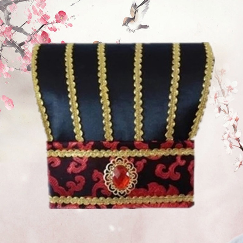 Adult Ceremonial Hat Ancient Costume Hat Gentleman Scholar Scholar Autumn Ancient Costume Performance Minister Zhuge Liang Hat