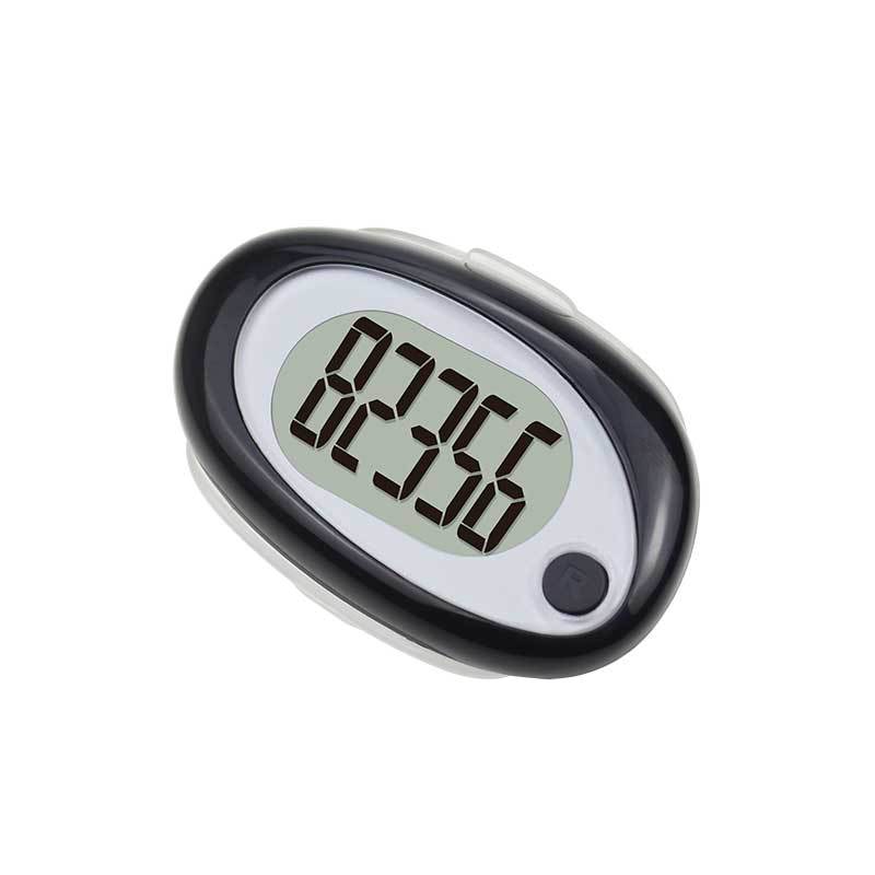 3D mute walking and running 10 steps error Ji Zheng 360 degrees induction transmission built-in battery pedometer supply