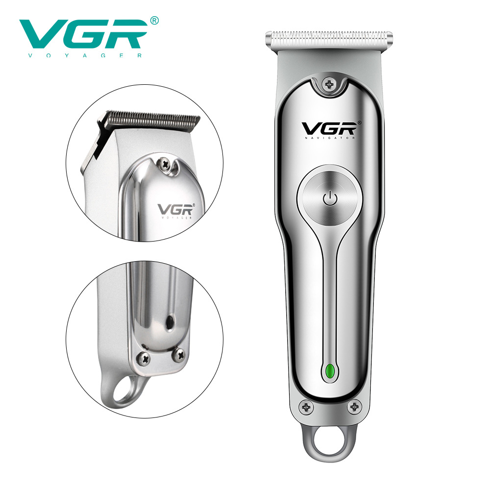 New VGR071 cross-border special for Barber scissors shaving pusher electric push USB charging wholesale hair clipper electric clippers