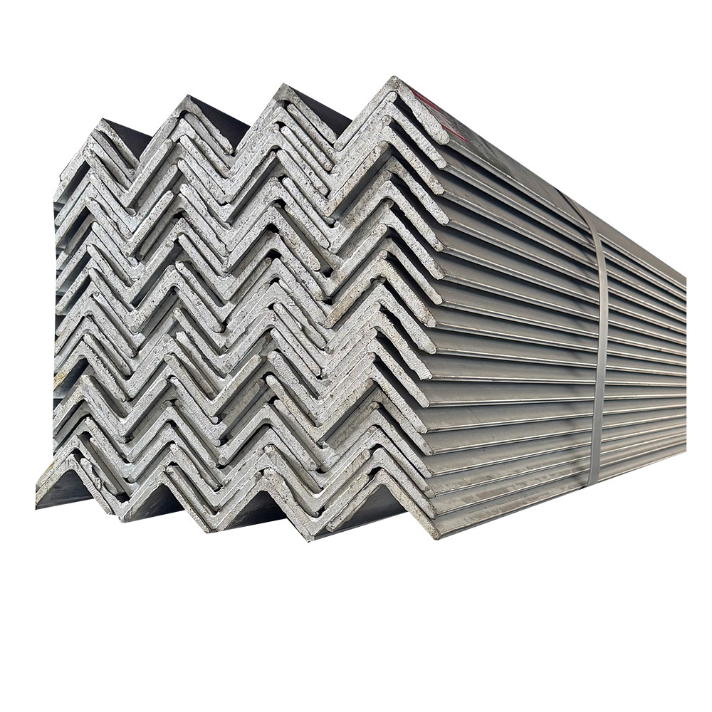 Guangdong Manufacturer Directly Supplies Galvanized Angle Steel Q235B Hot-Dip Zinc Universal Multi-Functional Equilateral Triangular Iron Strip Profile