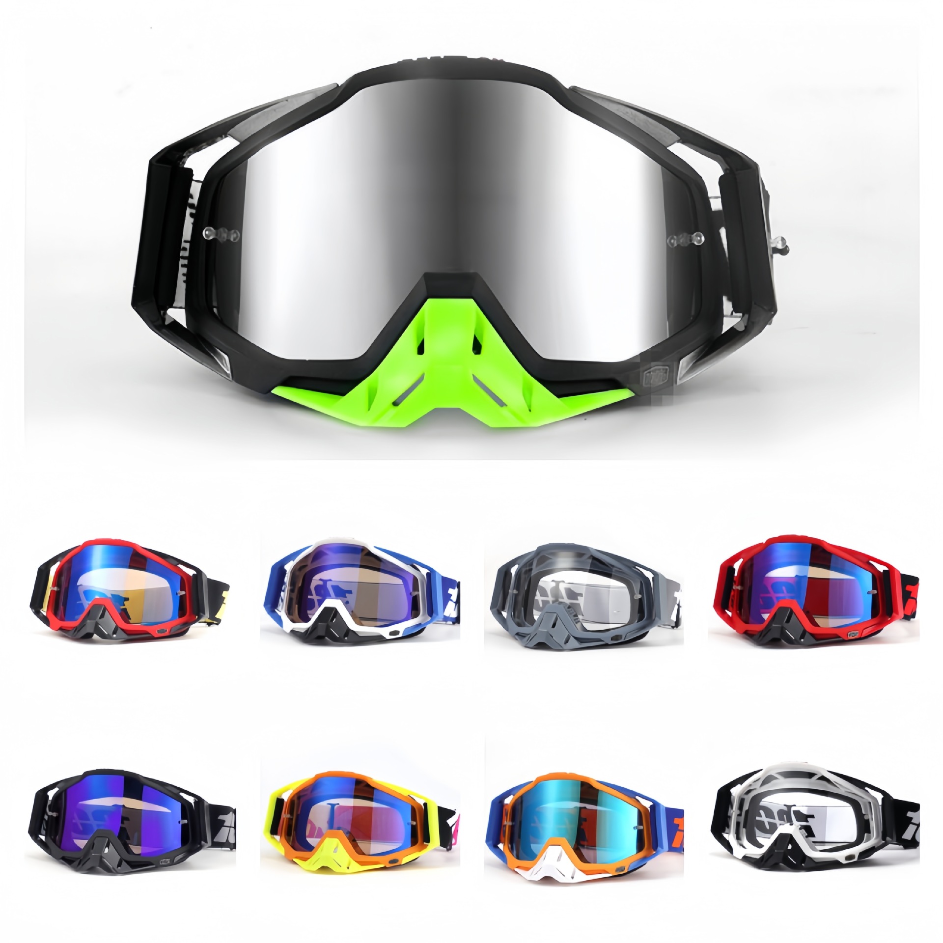 В наличии 100% очки для мотокросса, ветронепроницаемые, пылезащитные, лыжные