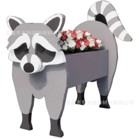 Creative decoration garden art outdoor decoration dog flower pot pet dog pot garden decoration dog creative flower pot