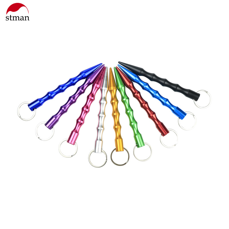 Анти-волчий ключ-стик для женщин алюминиевый тактический ручка с заостренным концом