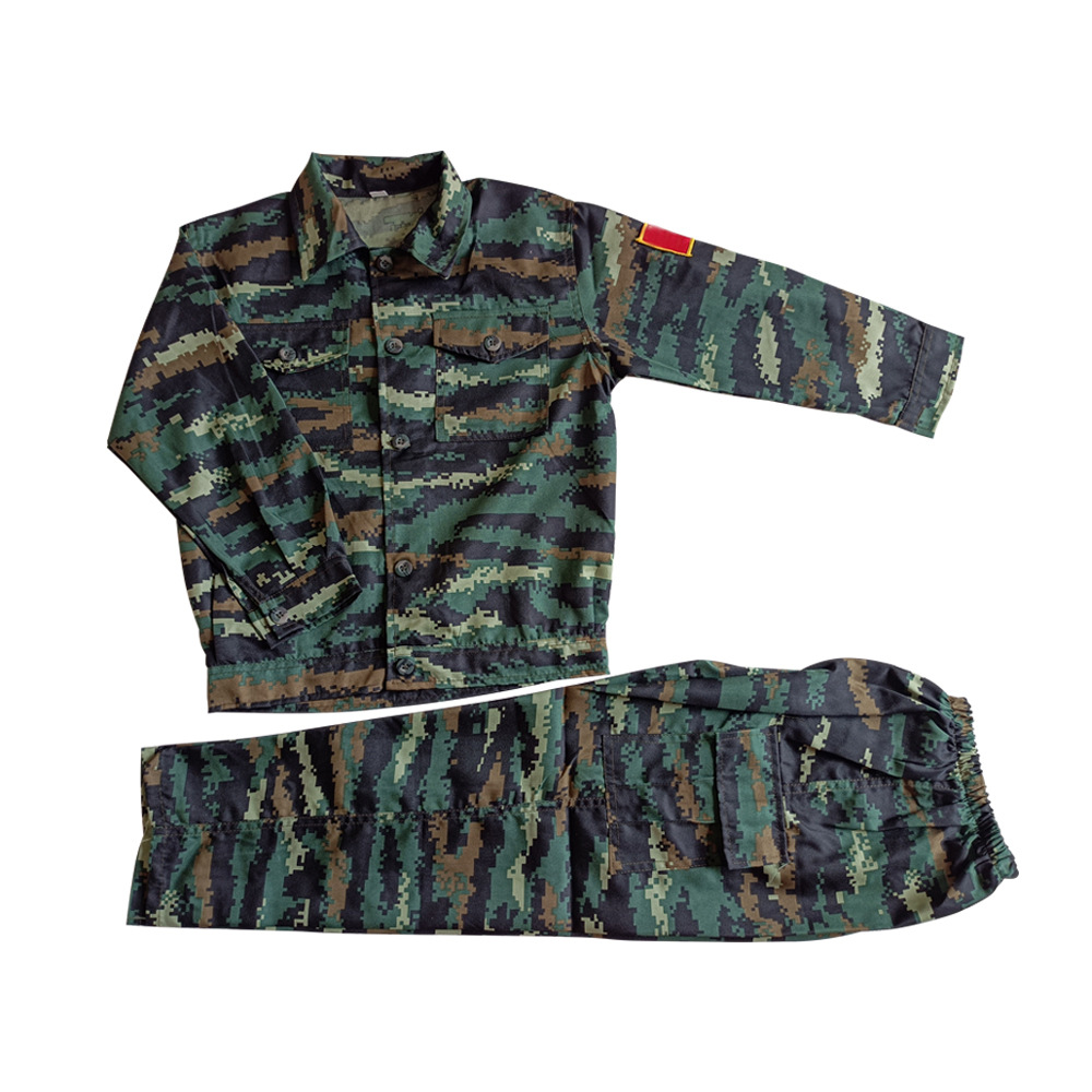 Children's Camouflage Class Uniforms, Sports and Leisure, Wolf Warriors Expansion, National Defense Education Uniforms, Kindergarten Performance Uniforms, Outdoor Expansion