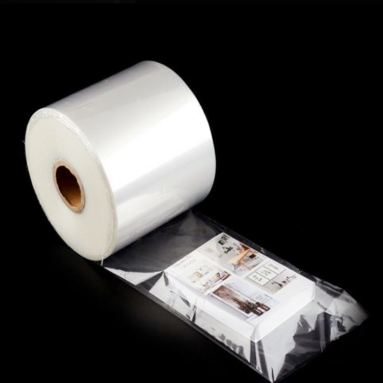 пленка POF термоусадочная сложенная пленка POF термоусадочная цилиндрическая пленка пакет прозрачная термоусадочная пленка пакет пленка для защиты окружающей среды завод термоусадочных пакетов POF