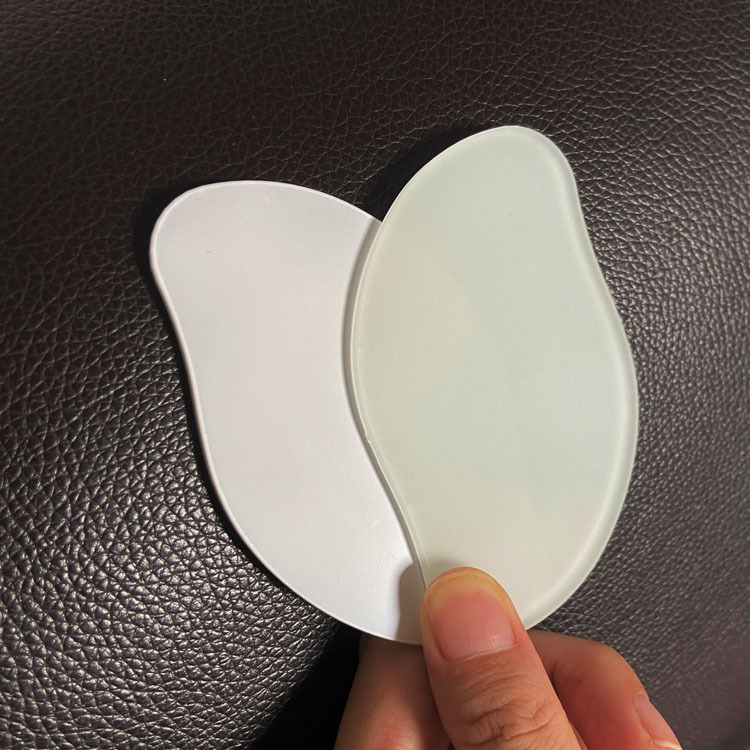 Hair Remover silk screen printing glass optical nano tempered glass Shenzhen factory