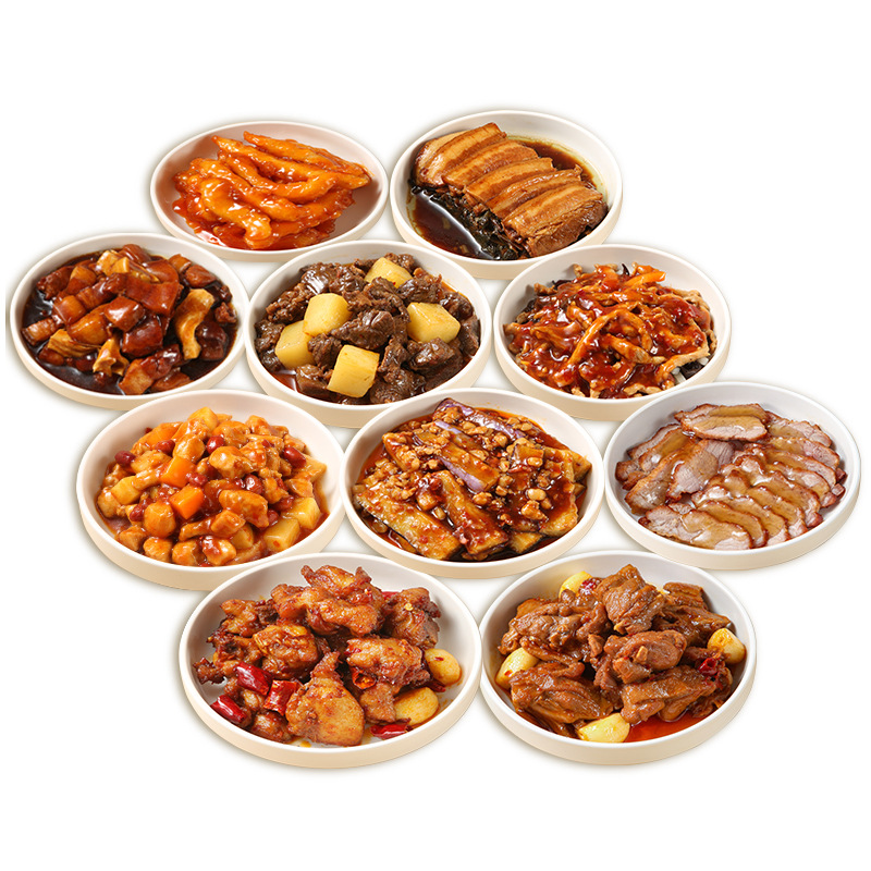 Xia Xing Pre-Made Dishes, Small Bowls, Fast Food Takeout Shop, Fast Food Whole Box Cooking Packages, Pre-Made Dishes, Semi-Finished Products, Pre-Made Dishes