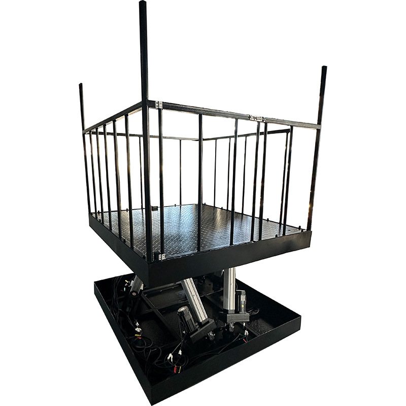 Six-Degree-Of-Freedom Combat Injury Rescue and Transport Training Simulation Swing Platform Sea, Land and Air Scene Simulation Sports Platform