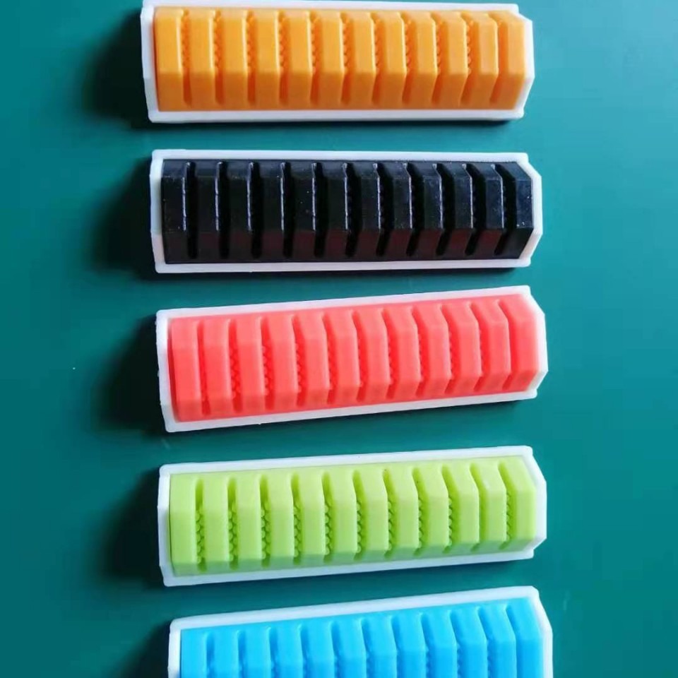 Floating Box Silicone Card Holder Fishing Float Clip Card Holder Base Bracket Slot Plastic Strip Fishing Box Refitting Accessories Fishing