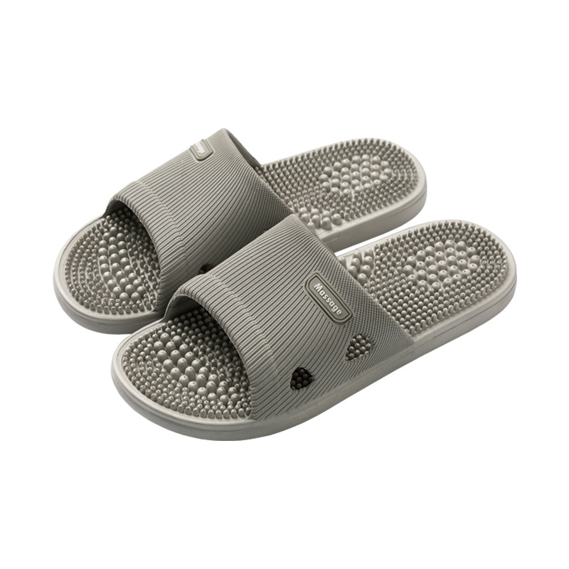 New style slippers women's summer home bathroom bath non-slip soft bottom men's indoor hotel couple massage slippers