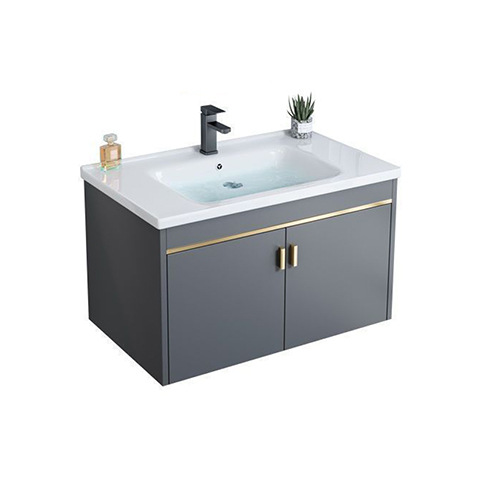 Comfortable Toilet Washbasin Cabinet Combination Small Apartment Bathroom Cabinet Integrated Ceramic Washbasin Household Washstand