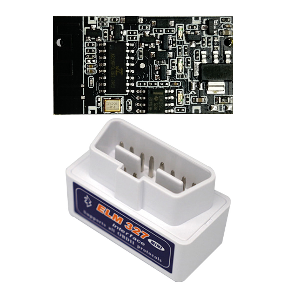 [Source manufacturer] mini elm327 v2.1 Bluetooth Bluetooth IOS dual mode 5.0 + manual
