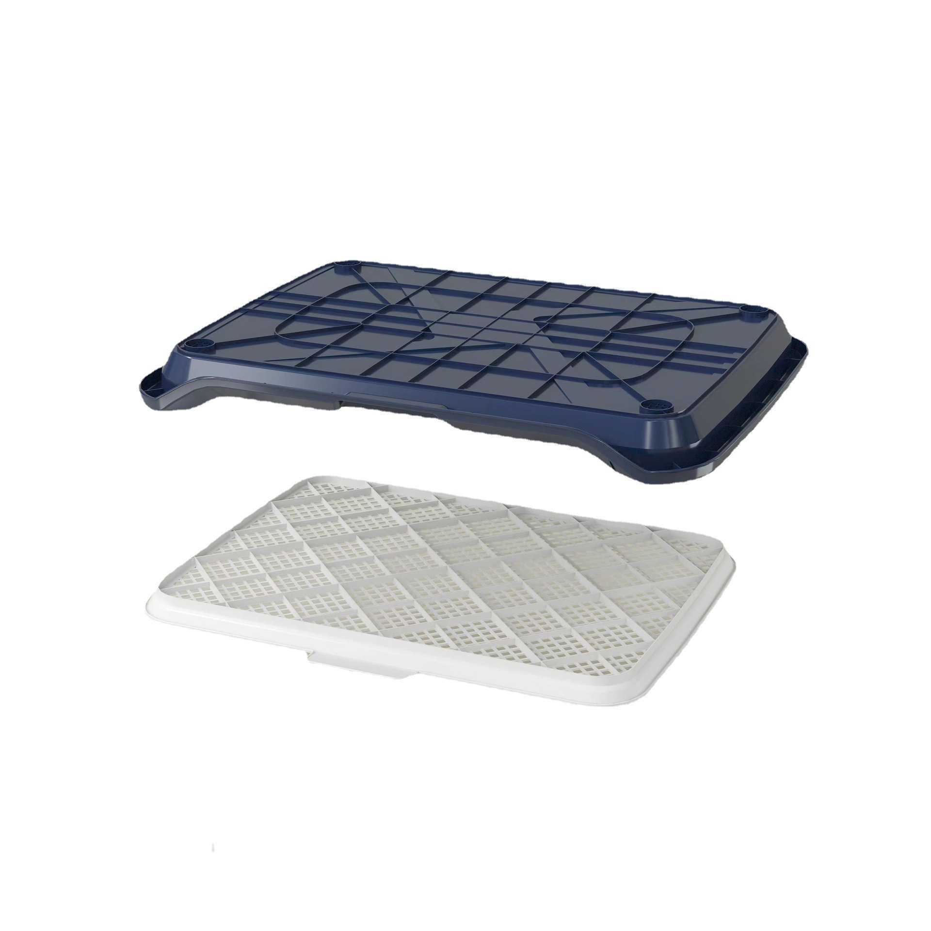 New Training Dog Toilet Pet with Column Drawer Indoor Flat Shit Basin to Induce Cleaning Dog Toilet