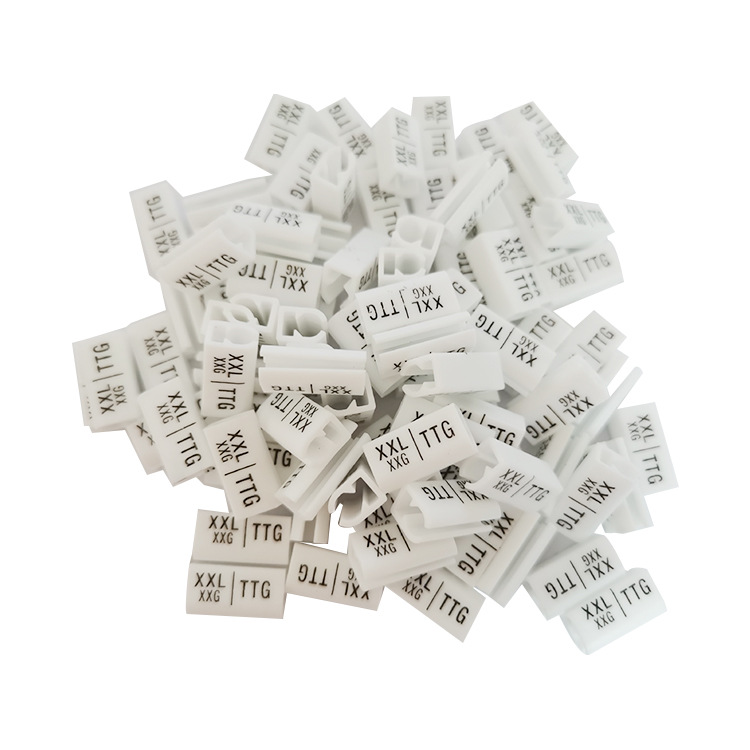 Plastic Clothes Hanger Size Ring Clothing Size Buckle Size Clip Sample Color Can Be Printed with Small Square Buckle
