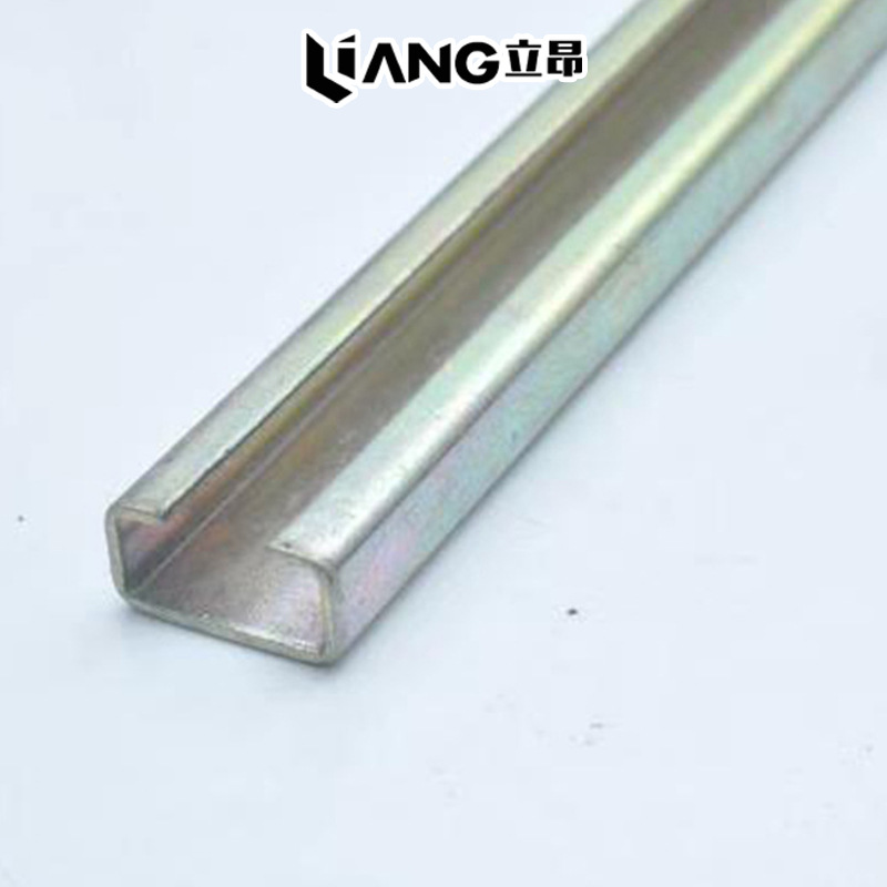 Shockproof Bracket Hot-Dip Galvanized C-Shaped Steel Comprehensive Hanger Cold-Bent C-Shaped Groove Steel Photovoltaic Bracket Guide Rail C-Shaped Steel