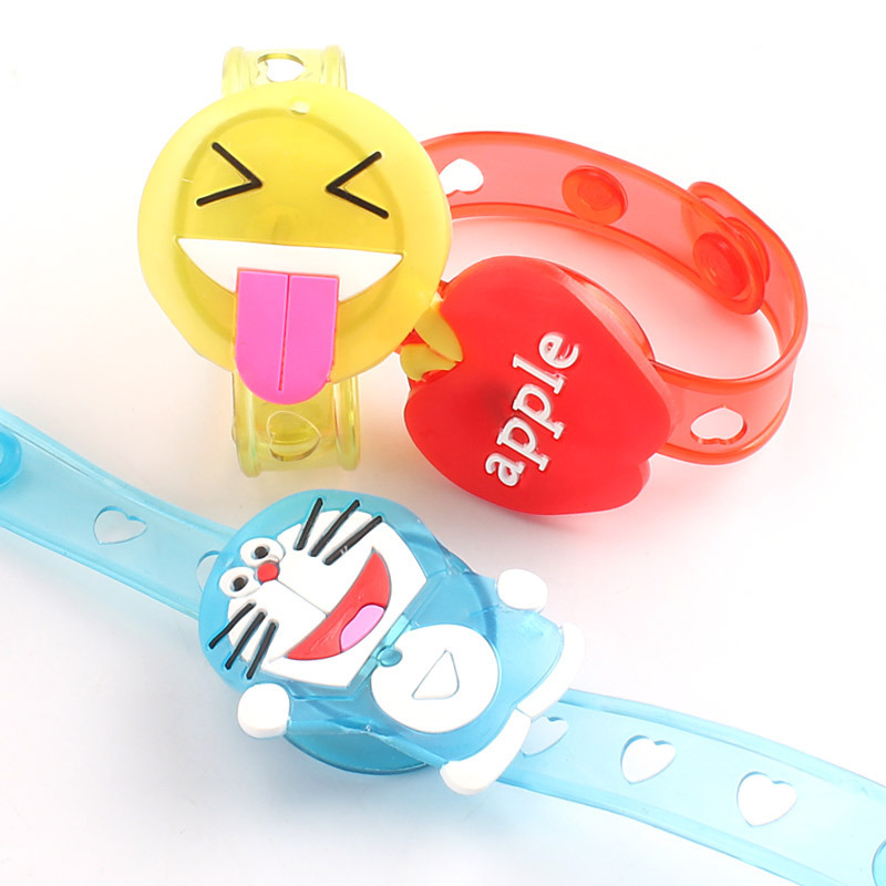 Luminous Bracelet Cartoon Creative Watch Flash Wrist Strap Luminous Kidsren's Gift Toys Street Stall Supply Wholesale