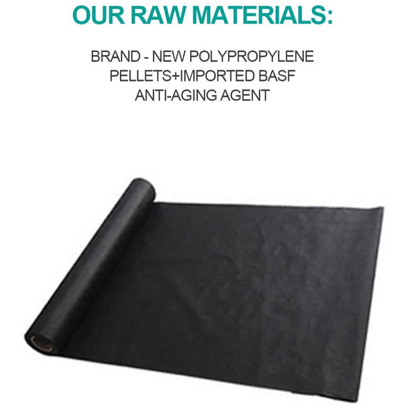 Amazon's Best-Selling Pp-Spun Sticky Packaging Non-Woven Fabric Thermal Insulation and Cold-Proof Coverage Non-Woven Fabric Agricultural Grass-Proof Non-Woven Fabric