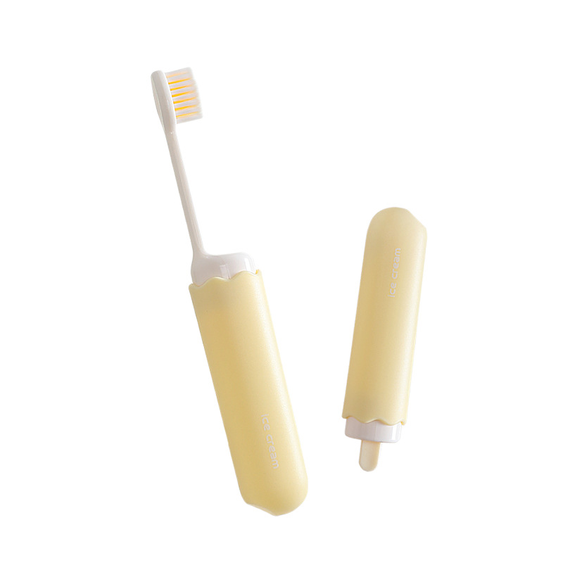 Folding Toothbrush Soft Fine Brush Head Comfortable Portable Small New Travel Necessary Multifunctional Children Adult Toothbrush