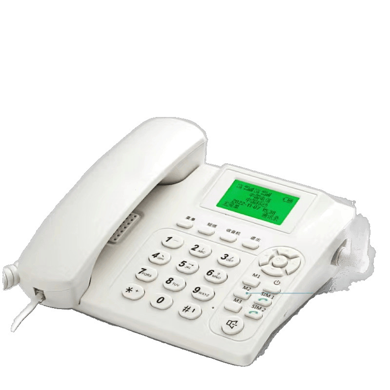 Universal 4g Wireless Plug-In Card Phone for All Networks, Compatible with China Mobile, China Unicom, and China Telecom 4G/5G Mobile Phone Cards, High-Definition Calls, Landline