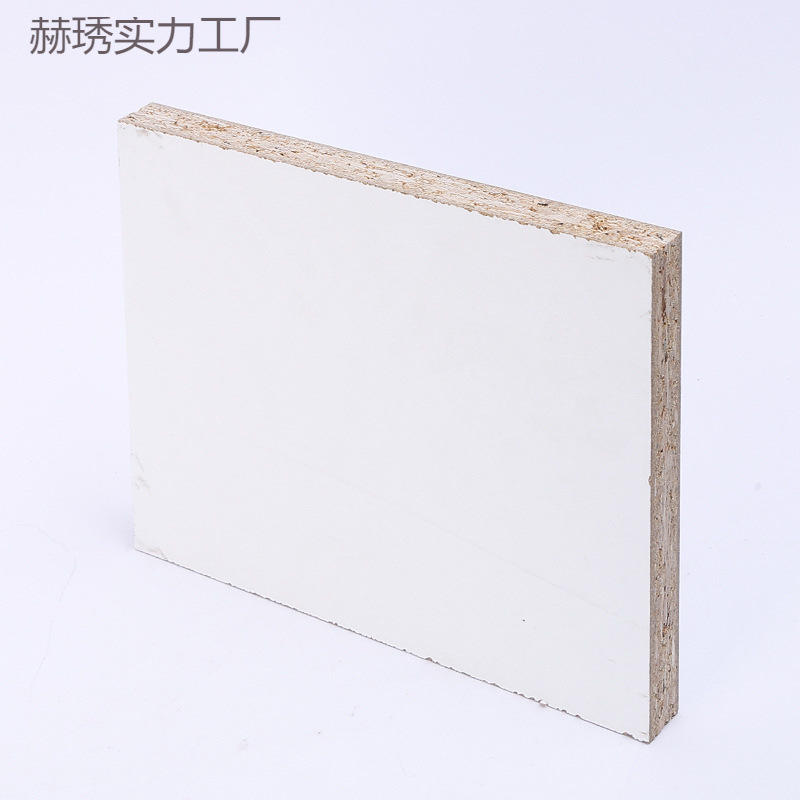 Melamine Veneer Particle Board Particle Board E2E1E0 Environmental Protection Grade 9Mm-25Mm Furniture Board Cabinet Board