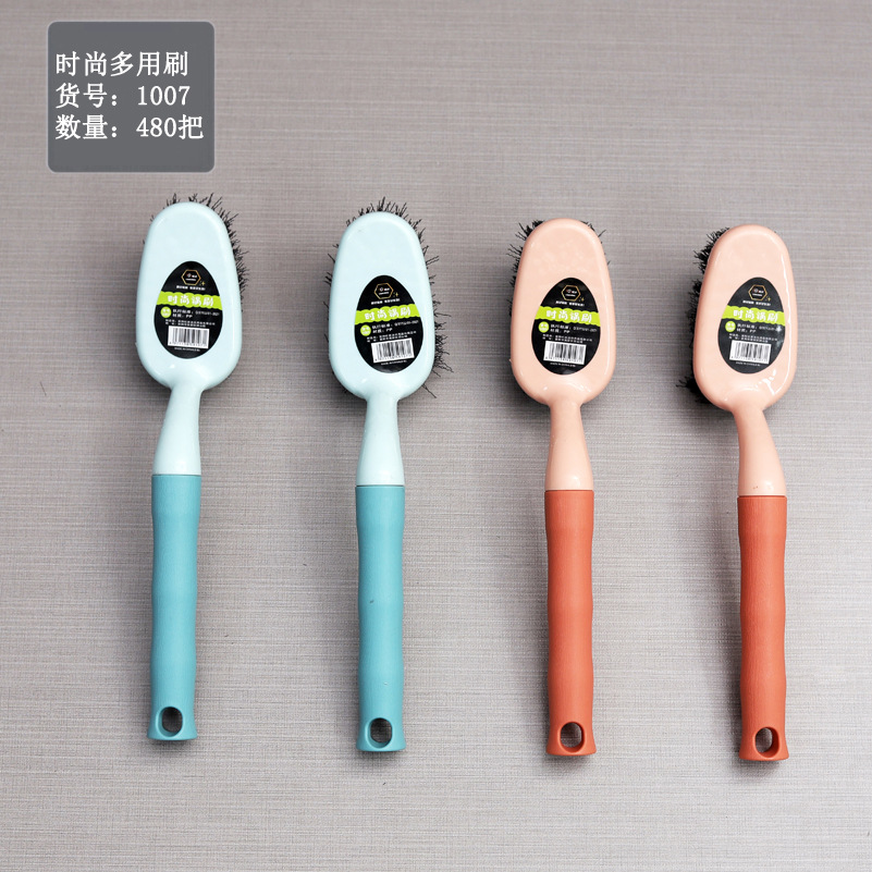 Модная щетка для кастрюль с длинной ручкой, не повреждает посуду