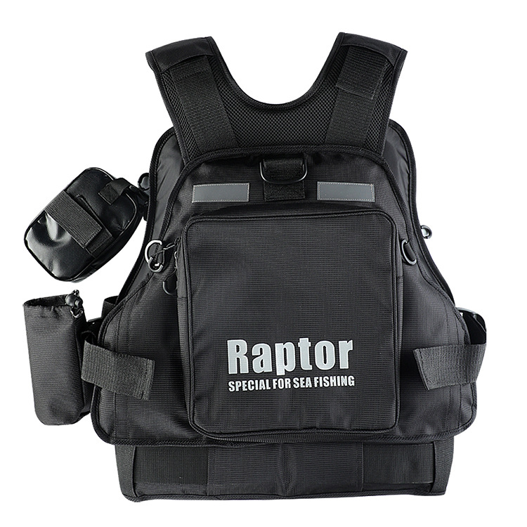 Raptor G6 fishing life jacket large buoyancy Luya vest sea fishing vest rock fishing suit multi-functional boat fishing rescue suit