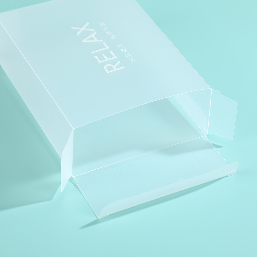 Underwear Packaging Box Unisex Spot Pp Frosted Pantyhose Towel Packaging Box Translucent Plastic Packaging Box