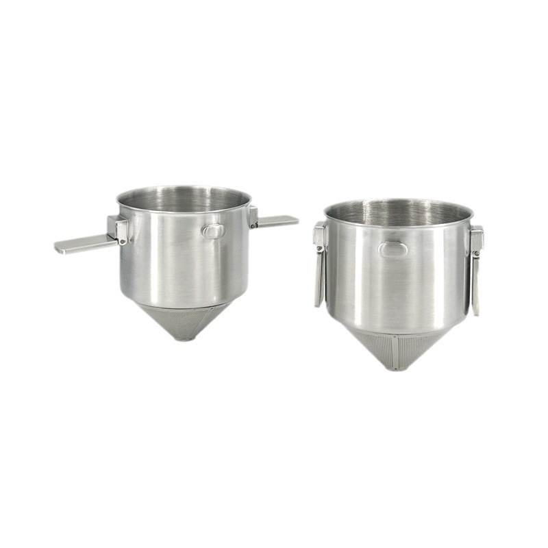 Stainless steel angel coffee strainer foldable portable coffee strainer drip coffee funnel