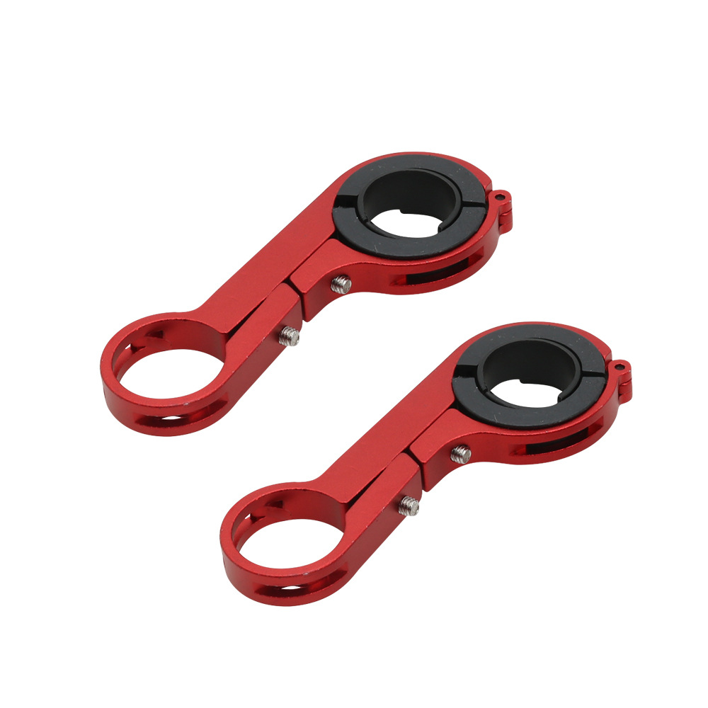 Bicycle extension rack aluminum alloy double rod extension rack mountain bike extension rack bicycle accessories