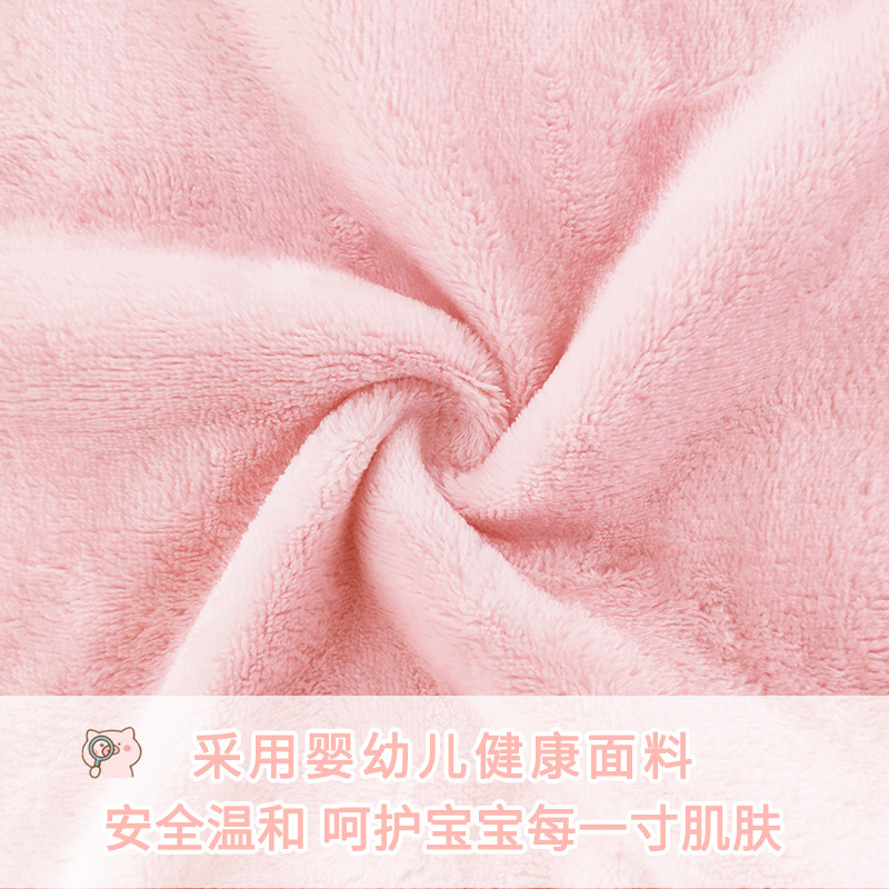 Baby flannel padded nightgown children's winter warm one-part pajamas 3.4.5.6 years old children's nightgown wholesale