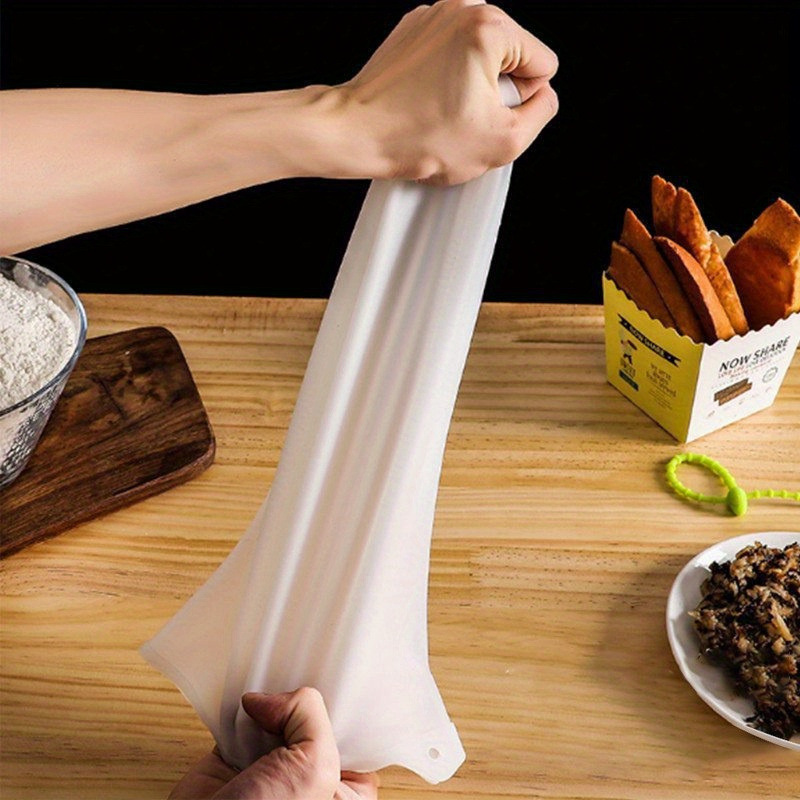 Kitchen and Noodles Bag Food Grade Silicone Household Living Noodles Artifact Baking Kneading Noodles Awakening Noodles Non-Sticky Hand Kneading Noodles Bag